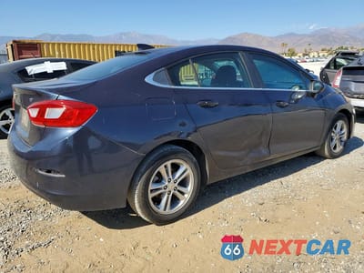 Trzecie zdjęcie samochodu z tyłu: 2016 CHEVROLET CRUZE LT VIN:1G1BE5SM1G7303614 - miniatura