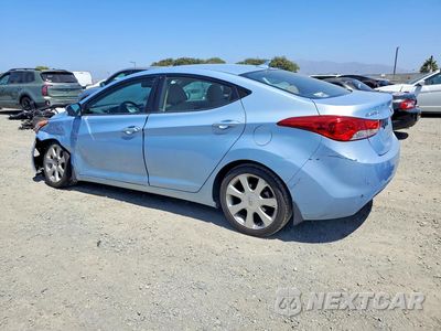Drugie zdjęcie samochodu z przodu: 2013 HYUNDAI ELANTRA LIMITED VIN:KMHDH4AE9DU564218 - miniatura