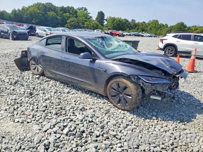 Czwarte zdjęcie samochodu z boku: 2025 TESLA MODEL 3 VIN:5YJ3E1EA6SF024278 - miniatura