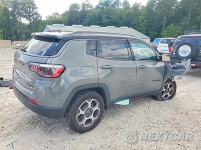 Trzecie zdjęcie samochodu z tyłu: 2022 JEEP COMPASS TRAILHAWK VIN:3C4NJDDB8NT124484 - miniatura
