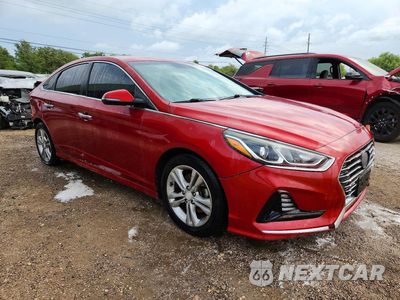 Czwarte zdjęcie samochodu z boku: 2018 HYUNDAI SONATA SEL VIN:5NPE34AF0JH654928 - miniatura