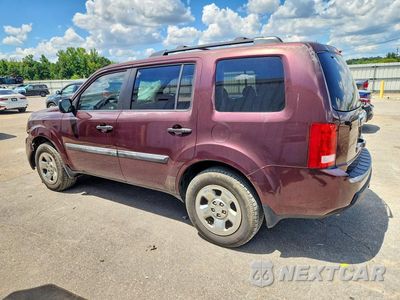 Drugie zdjęcie samochodu z przodu: 2011 HONDA PILOT LX VIN:5FNYF3H2XBB048991 - miniatura