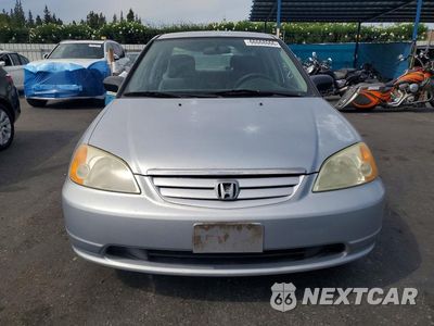 Piąte zdjęcie samochodu w środku: 2003 HONDA CIVIC LX VIN:2HGES16593H510373 - miniatura