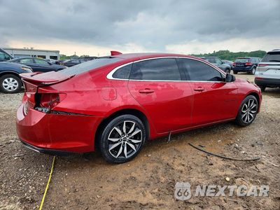 Trzecie zdjęcie samochodu z tyłu: 2021 CHEVROLET MALIBU RS VIN:1G1ZG5ST4MF066635 - miniatura