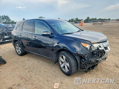 Czwarte zdjęcie samochodu z boku: 2012 ACURA MDX TECHNOLOGY VIN:2HNYD2H33CH528840 - miniatura