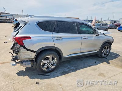 Trzecie zdjęcie samochodu z tyłu: 2021 HYUNDAI SANTA FE SEL VIN:5NMS34AJ1MH310811 - miniatura