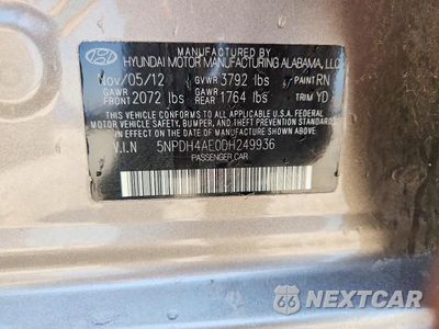 Zdjęcie 13 z 13 samochodu: 2013 HYUNDAI ELANTRA GLS VIN:5NPDH4AE0DH249936 - miniatura