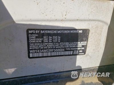 Zdjęcie 12 z 12 samochodu: 2024 BMW I4 EDRIVE 35 VIN:WBY43AW03RFS68684 - miniatura