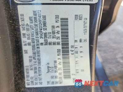 Zdjęcie 12 z 12 samochodu: 2017 FORD FIESTA ST VIN:3FADP4GX2HM140072 - miniatura