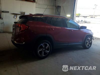 Trzecie zdjęcie samochodu z tyłu: 2019 GMC TERRAIN SLT VIN:3GKALPEV2KL118151 - miniatura