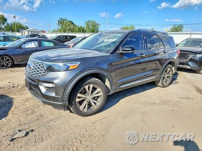 2020 FORD EXPLORER PLATINUM 1FM5K8HCXLGA59545 - główne zdjęcie licytacji z USA - miniatura