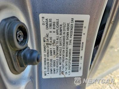 Zdjęcie 12 z 12 samochodu: 2018 HONDA CIVIC LX VIN:2HGFC2F50JH528555 - miniatura