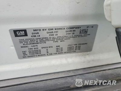 Zdjęcie 13 z 13 samochodu: 2016 BUICK ENCORE VIN:KL4CJASBXGB747175 - miniatura