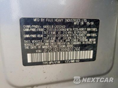 Zdjęcie 13 z 13 samochodu: 2017 SUBARU FORESTER 2.5I PREMIUM VIN:JF2SJAEC8HH401244 - miniatura