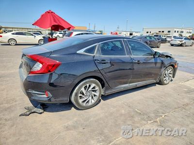 Trzecie zdjęcie samochodu z tyłu: 2016 HONDA CIVIC EX VIN:19XFC2F81GE058212 - miniatura