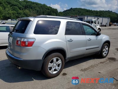 Trzecie zdjęcie samochodu z tyłu: 2012 GMC ACADIA SLE VIN:1GKKVPEDXCJ323943 - miniatura