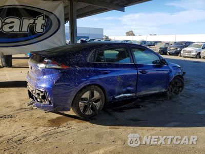 Trzecie zdjęcie samochodu z tyłu: 2021 HYUNDAI IONIQ SEL VIN:KMHC85LCXMU261400 - miniatura