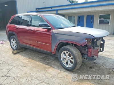 Czwarte zdjęcie samochodu z boku: 2023 JEEP GRAND CHEROKEE LIMITED VIN:1C4RJHBG4PC632473 - miniatura