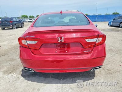 Zdjęcie 6 z 11 samochodu: 2020 HONDA ACCORD SPORT VIN:1HGCV1F38LA143641 - miniatura