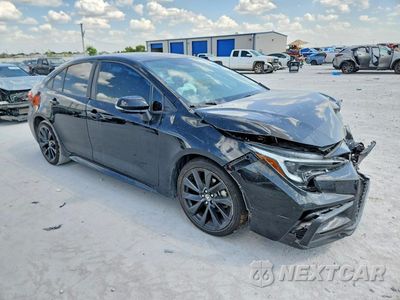 Czwarte zdjęcie samochodu z boku: 2024 TOYOTA COROLLA SE VIN:5YFS4MCE0RP180112 - miniatura