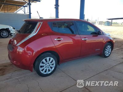 Trzecie zdjęcie samochodu z tyłu: 2013 NISSAN LEAF S VIN:1N4AZ0CP7DC401106 - miniatura
