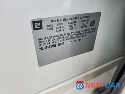 Zdjęcie 13 z 13 samochodu: 2013 CADILLAC XTS PREMIUM COLLECTION VIN:2G61T5S31D9102874 - miniatura