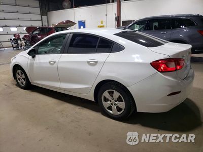 Drugie zdjęcie samochodu z przodu: 2018 CHEVROLET CRUZE LS VIN:1G1BC5SM3J7178886 - miniatura