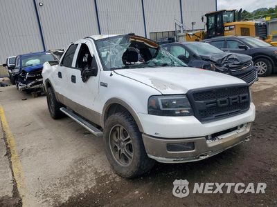 Czwarte zdjęcie samochodu z boku: 2004 FORD F150 SUPERCREW VIN:1FTPW14504KC66525 - miniatura