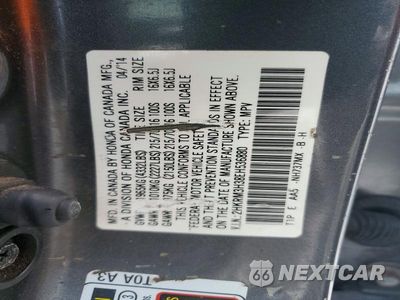 Zdjęcie 12 z 12 samochodu: 2014 HONDA CR-V LX VIN:2HKRM3H38EH536880 - miniatura
