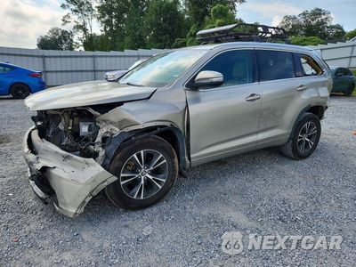 2016 TOYOTA HIGHLANDER XLE 5TDKKRFH5GS141058 - główne zdjęcie licytacji z USA - miniatura