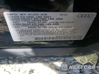 Zdjęcie 13 z 13 samochodu: 2024 AUDI Q5 E PRESTIGE 55 VIN:WA1F2AFY1R2113460 - miniatura