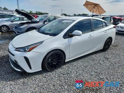 2019 TOYOTA PRIUS XLE JTDKARFU4K3087004 - główne zdjęcie licytacji z USA - miniatura