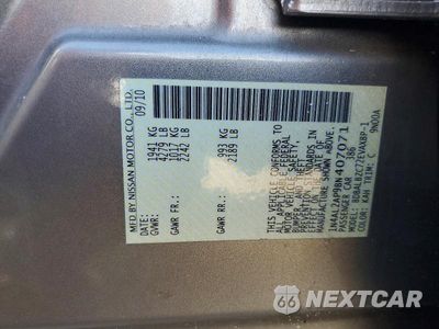 Zdjęcie 12 z 12 samochodu: 2011 NISSAN ALTIMA 2.5 VIN:1N4AL2AP9BN407071 - miniatura