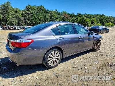Trzecie zdjęcie samochodu z tyłu: 2015 HONDA ACCORD EXL VIN:1HGCR3F89FA009785 - miniatura