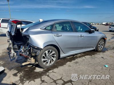 Trzecie zdjęcie samochodu z tyłu: 2017 HONDA CIVIC EX VIN:19XFC2F79HE050495 - miniatura