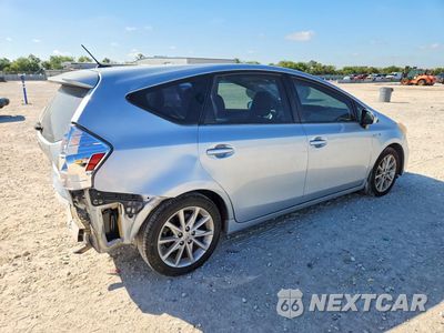 Trzecie zdjęcie samochodu z tyłu: 2013 TOYOTA PRIUS V FIVE VIN:JTDZN3EU2D3202798 - miniatura