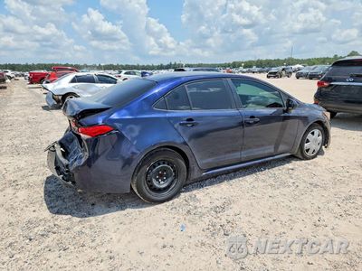 Trzecie zdjęcie samochodu z tyłu: 2021 TOYOTA COROLLA LE VIN:5YFEPMAE4MP235404 - miniatura