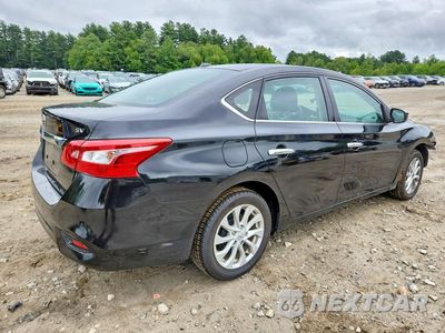 Trzecie zdjęcie samochodu z tyłu: 2018 NISSAN SENTRA SV VIN:3N1AB7AP3JL650984 - miniatura