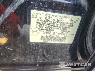 Zdjęcie 12 z 12 samochodu: 2011 NISSAN SENTRA 2.0 VIN:3N1AB6AP6BL602892 - miniatura