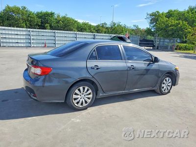 Trzecie zdjęcie samochodu z tyłu: 2013 TOYOTA COROLLA LE VIN:5YFBU4EE4DP163433 - miniatura