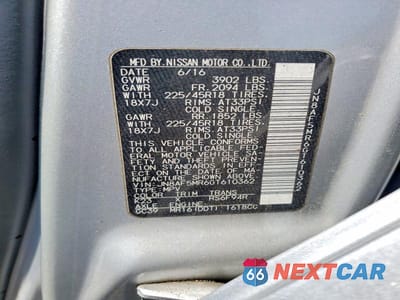Zdjęcie 13 z 13 samochodu: 2016 NISSAN JUKE NISMO VIN:JN8AF5MR6GT610362 - miniatura