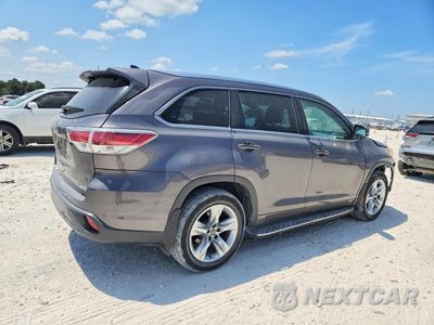 Trzecie zdjęcie samochodu z tyłu: 2016 TOYOTA HIGHLANDER LIMITED VIN:5TDYKRFH9GS168564 - miniatura