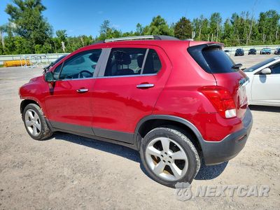 Drugie zdjęcie samochodu z przodu: 2015 CHEVROLET TRAX LTZ VIN:KL7CJTSB9FB064820 - miniatura