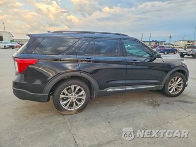 Trzecie zdjęcie samochodu z tyłu: 2023 FORD EXPLORER XLT VIN:1FMSK8DH0PGA27505 - miniatura