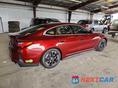 Trzecie zdjęcie samochodu z tyłu: 2023 BMW I4 EDRIVE 40 VIN:WBY73AW02PFN84054 - miniatura