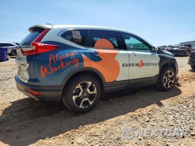 Trzecie zdjęcie samochodu z tyłu: 2019 HONDA CR-V EX VIN:2HKRW2H51KH622047 - miniatura