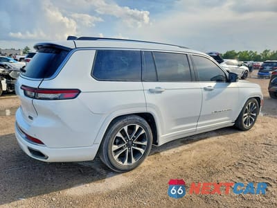 Trzecie zdjęcie samochodu z tyłu: 2023 JEEP GRAND CHEROKEE L OVERLAND VIN:1C4RJKDG1P8782621 - miniatura