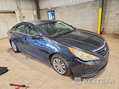 Czwarte zdjęcie samochodu z boku: 2011 HYUNDAI SONATA GLS VIN:5NPEB4ACXBH009276 - miniatura