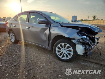 Czwarte zdjęcie samochodu z boku: 2019 NISSAN SENTRA SV VIN:3N1AB7AP1KY372462 - miniatura