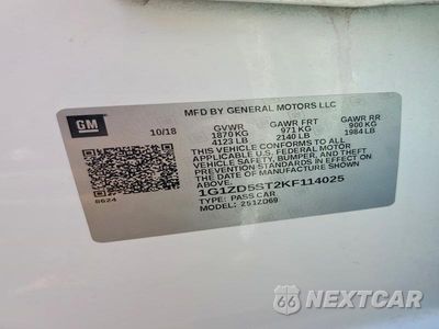 Zdjęcie 23 z 24 samochodu: 2019 CHEVROLET MALIBU LT VIN:1G1ZD5ST2KF114025 - miniatura